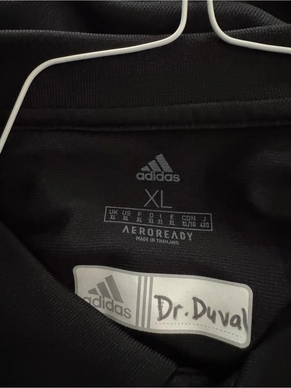 adidas Black Polo Shirt with Ragin' Cajuns Logo